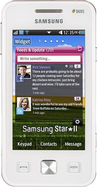 Samsung GT-C6712 Star II DUOS White фото 1
